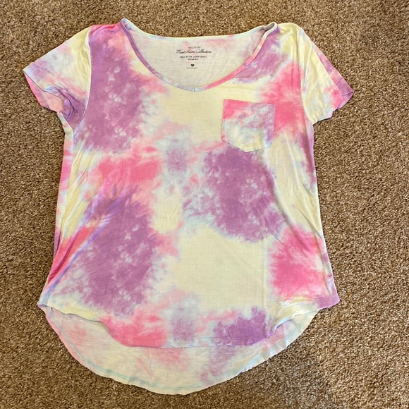 Tie Dye Hollister T Shirt - Picture 1 of 3